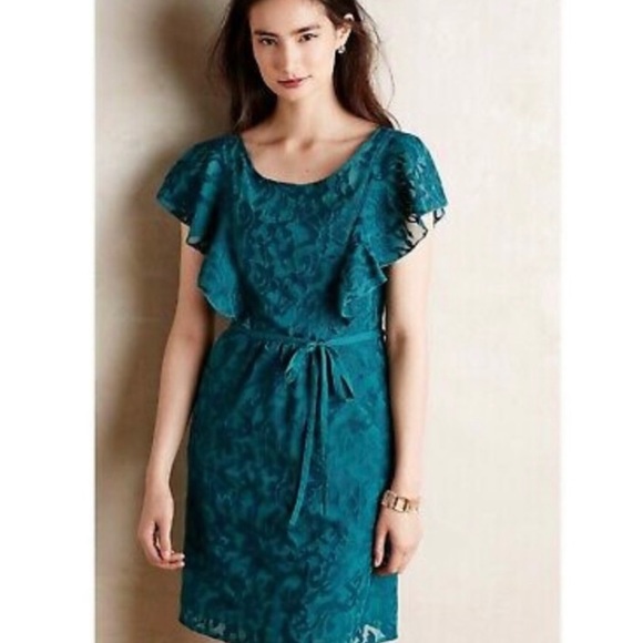 Anthropologie Dresses & Skirts - 🍸Anthro {Moulinette Soeurs} Flutter Sleeve Dress🪴